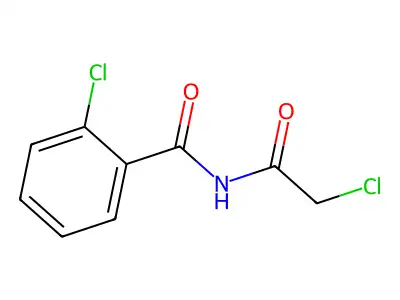 2-chloro-N-(2-chloroacetyl)benzamide structure