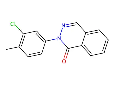2-(3-Chloro-4-methylphenyl)phthalazin-1-one structure