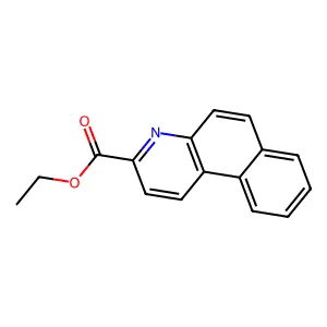 Ethyl benzo[f]quinoline-3-carboxylate structure