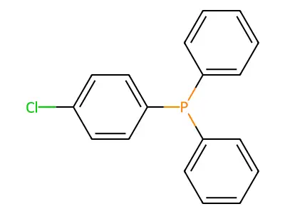 Phosphine, (4-chlorophenyl)diphenyl- structure