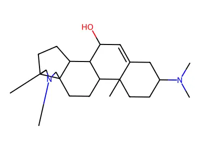 3-(Dimethylamino)con-5-enin-7-ol structure