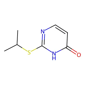 2-Isopropylthiouracil structure