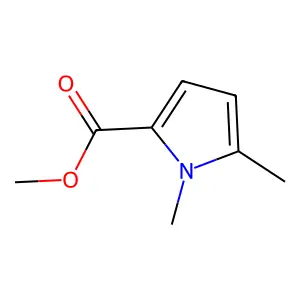 Methyl 1,5-dimethyl-1H-pyrrole-2-carboxylate structure