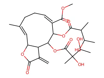 Tetraludin B structure