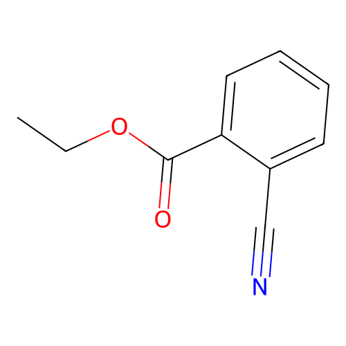 Ethyl 2-cyanobenzoate structure