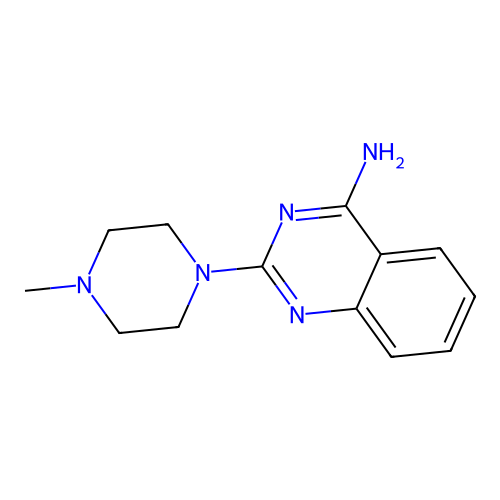 2-(4-Methylpiperazin-1-yl)quinazolin-4-amine structure