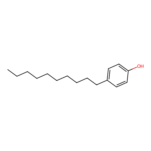 4-Decylphenol structure