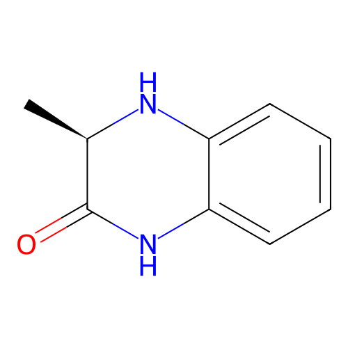 (R)-3-Methyl-3,4-dihydroquinoxalin-2(1H)-one structure