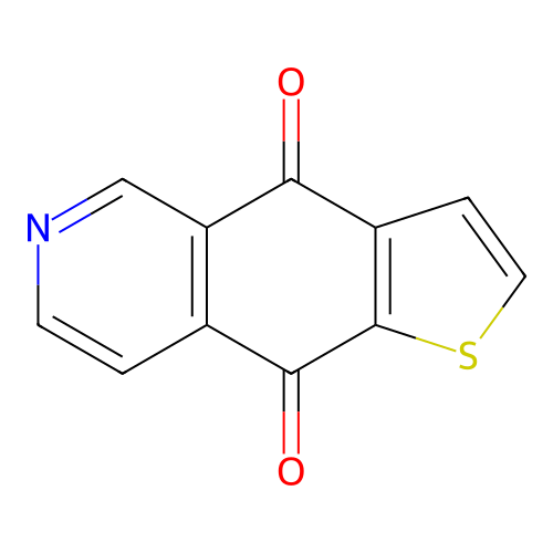 Thieno[2,3-g]isoquinoline-4,9-dione structure