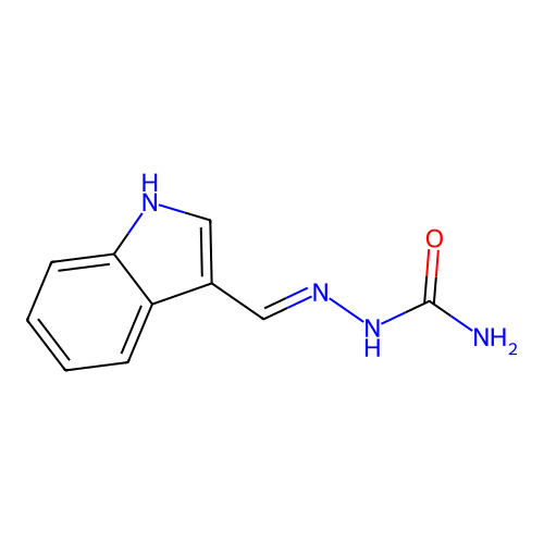 吲哚-3-甲醛缩氨脲 structure