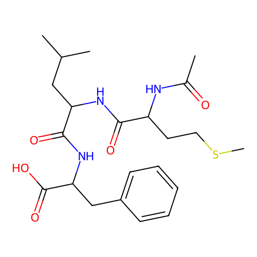 N-Acetyl-Met-Leu-Phe structure