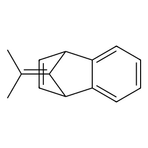 1,4-Dihydro-methylethylidene-1,4-methanonaphthalene structure