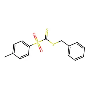 (Benzylsulfanyl)(4-methylbenzene-1-sulfonyl)methanethione structure