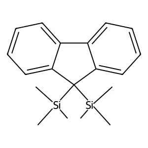 9,9-Bis(trimethylsilyl)fluorene structure