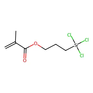 3-(Trichlorosilyl)propyl methacrylate structure