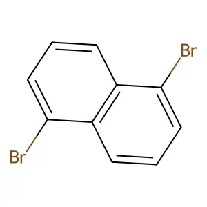 1,5-Dibromonaphthalene structure