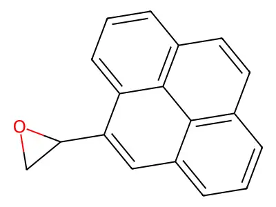 4-Pyrenyloxirane structure
