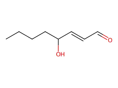 4-Hydroxyoctenal structure