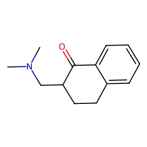 1(2H)-Naphthalenone, 3,4-dihydro-2-((dimethylamino)methyl)- structure