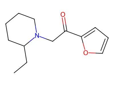 2-(2-Ethylpiperidin-1-yl)-1-(furan-2-yl)ethanone structure
