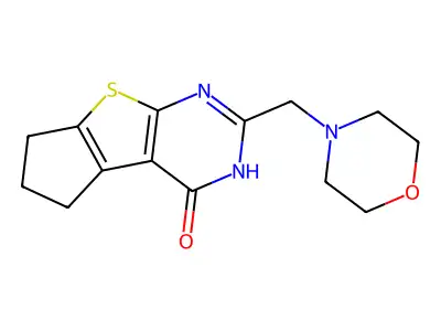 10-[(morpholin-4-yl)methyl]-7-thia-9,11-diazatricyclo[6.4.0.0,2,6]dodeca-1(8),2(6),9-trien-12-one structure