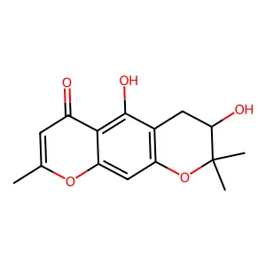 6,8-Dichloro-3-cyanochromone structure