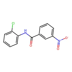 2'-Chloro-3-nitrobenzanilide structure