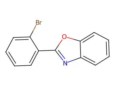 2-(2-Bromophenyl)-1,3-benzoxazole structure