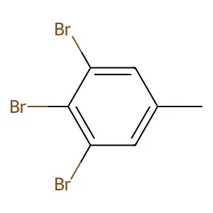 3,4,5-Tribromotoluene structure