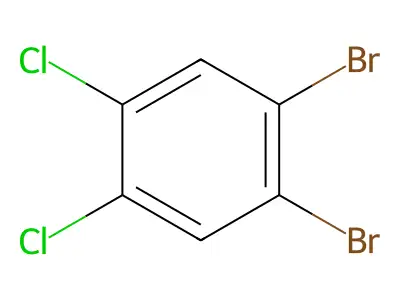 1,2-Dibromo-4,5-dichlorobenzene structure