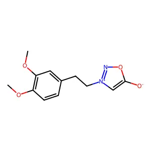 Homoveratrylsydnone structure