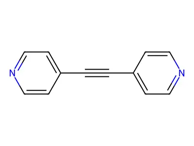 二(4-吡啶基)乙炔 structure