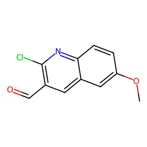 2-Chloro-6-methoxyquinoline-3-carbaldehyde structure