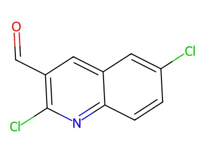 2,6-Dichloroquinoline-3-carboxaldehyde structure