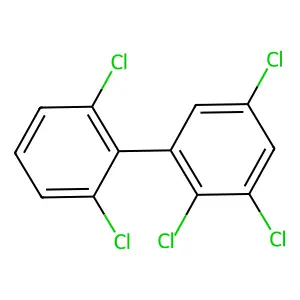 2,2',3,5,6'-Pentachlorobiphenyl structure