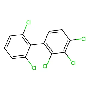 2,2',3,4,6'-Pentachlorobiphenyl structure