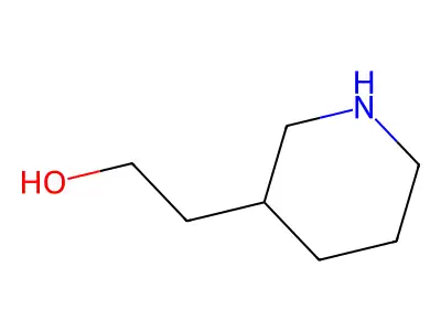 2-[(3R)-piperidin-3-yl]ethanol structure