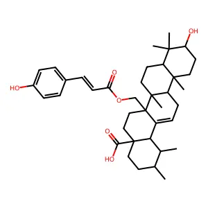 27-p-Coumaroyloxyursolic acid structure