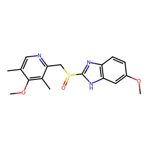 奥美拉唑 structure