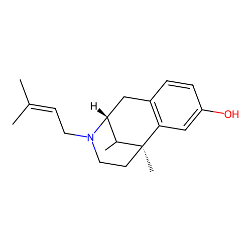 d-Pentazocine structure