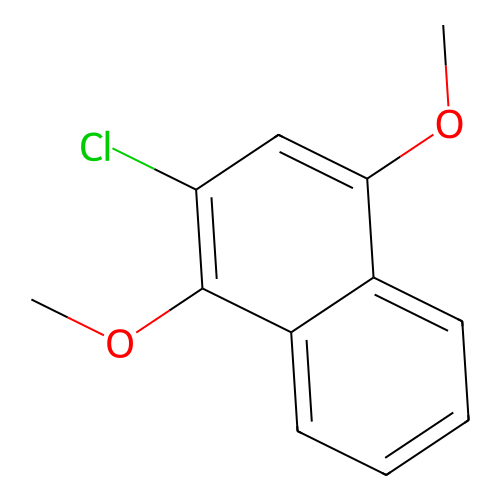 2-Chloro-1,4-dimethoxynaphthalene structure