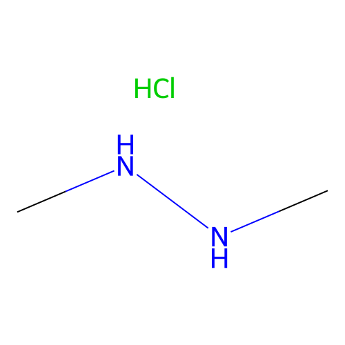 1,2-Dimethylhydrazine hydrochloride structure