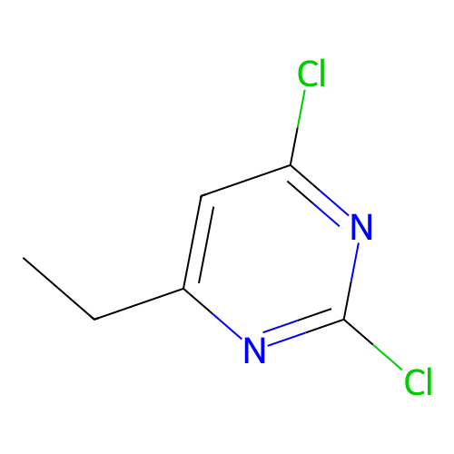 2,4-Dichloro-6-ethylpyrimidine structure