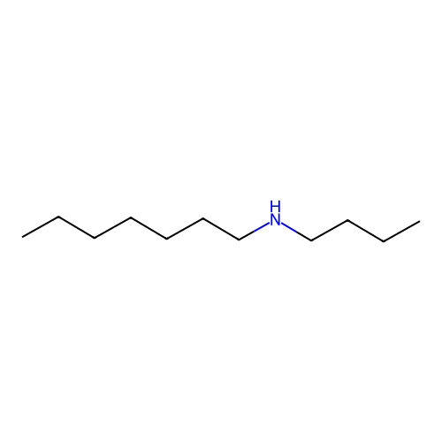 Butylheptylamine structure