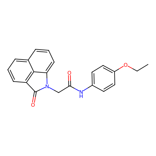 N-(4-ethoxyphenyl)-2-(2-oxobenzo[cd]indol-1(2H)-yl)acetamide structure