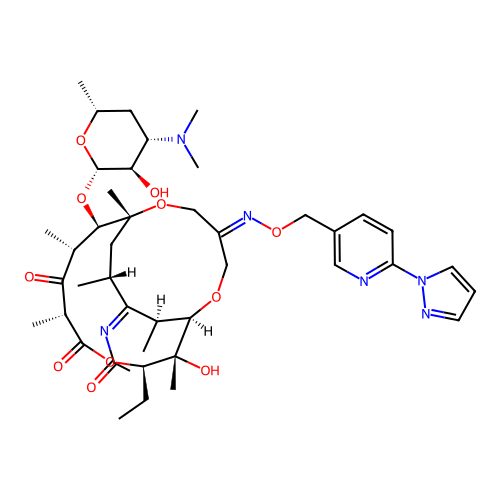Modithromycin structure