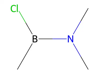 Boranamine, 1-chloro-N,N,1-trimethyl- structure