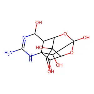Tetrodotoxin, 11-deoxy-11-oxo- structure