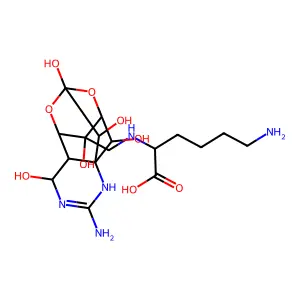 (3H)-Lysine-tetrodotoxin structure
