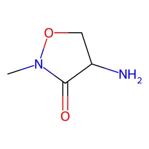 4-Amino-2-methyl-1,2-oxazolidin-3-one structure